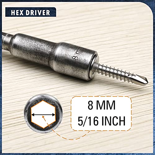 Tornillos autorroscantes de acero inoxidable #10 x 1.5 pulg. 100 pcs miniatura 4
