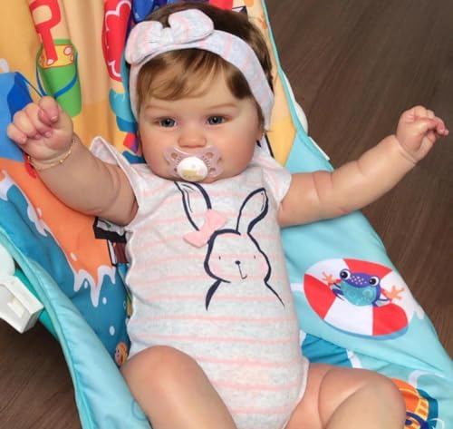 Muñeca Reborn Baby Doll Maddie 20 Pulgadas Realista miniatura 6