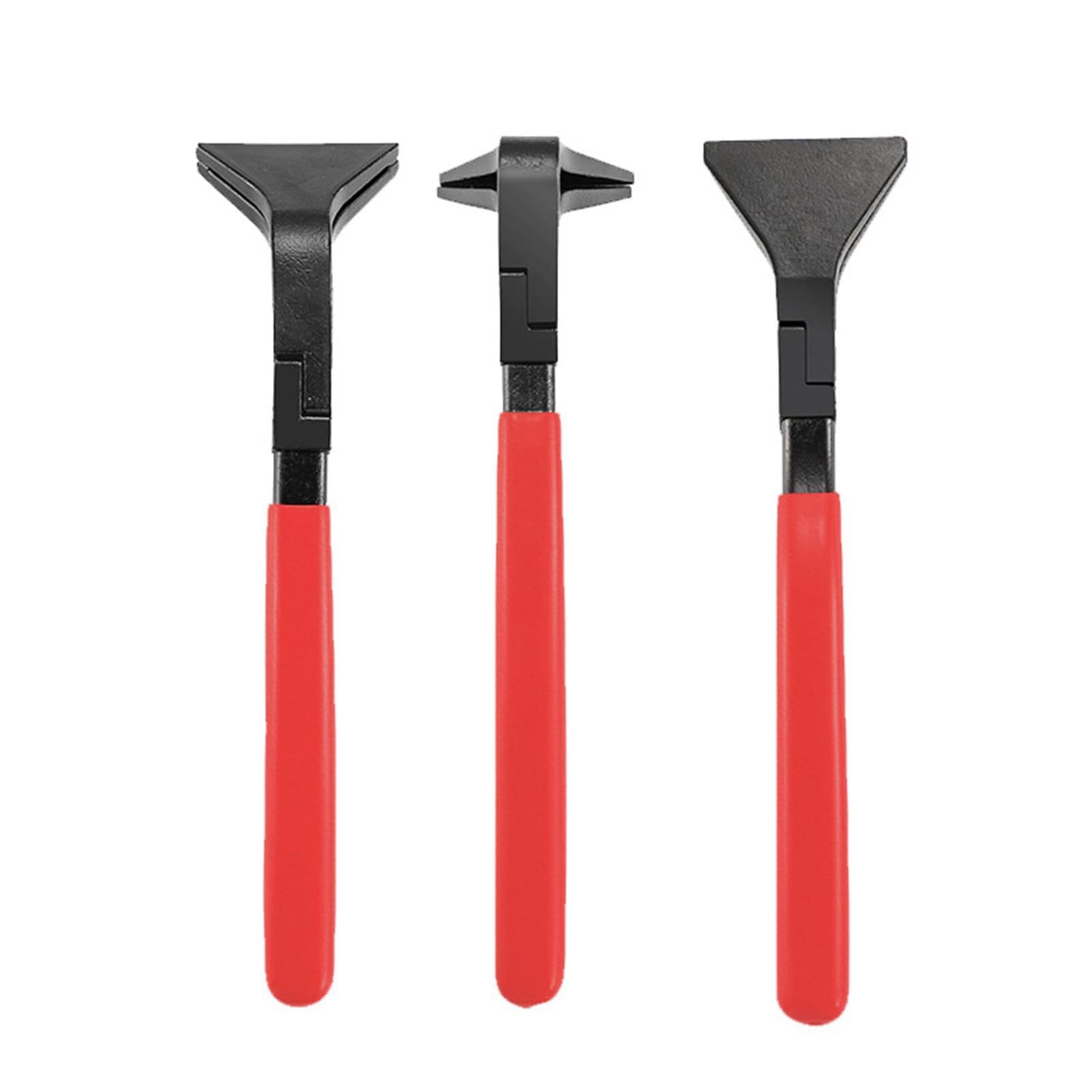 Kaeltsyn 3Pcs Professional Hand Seamer Comfortable Grip Flattening Metal Bender Tool For Bending Flanging Accessories Metal Bending Pliers Set