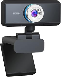 SYVI Webcam HD 1080P Webcam USB PC Computer Webcam with Microphone Laptop Desktop Full HD Webcam Professional Streaming Webcam,for Recording,Calling Meeting,Gaming,Black