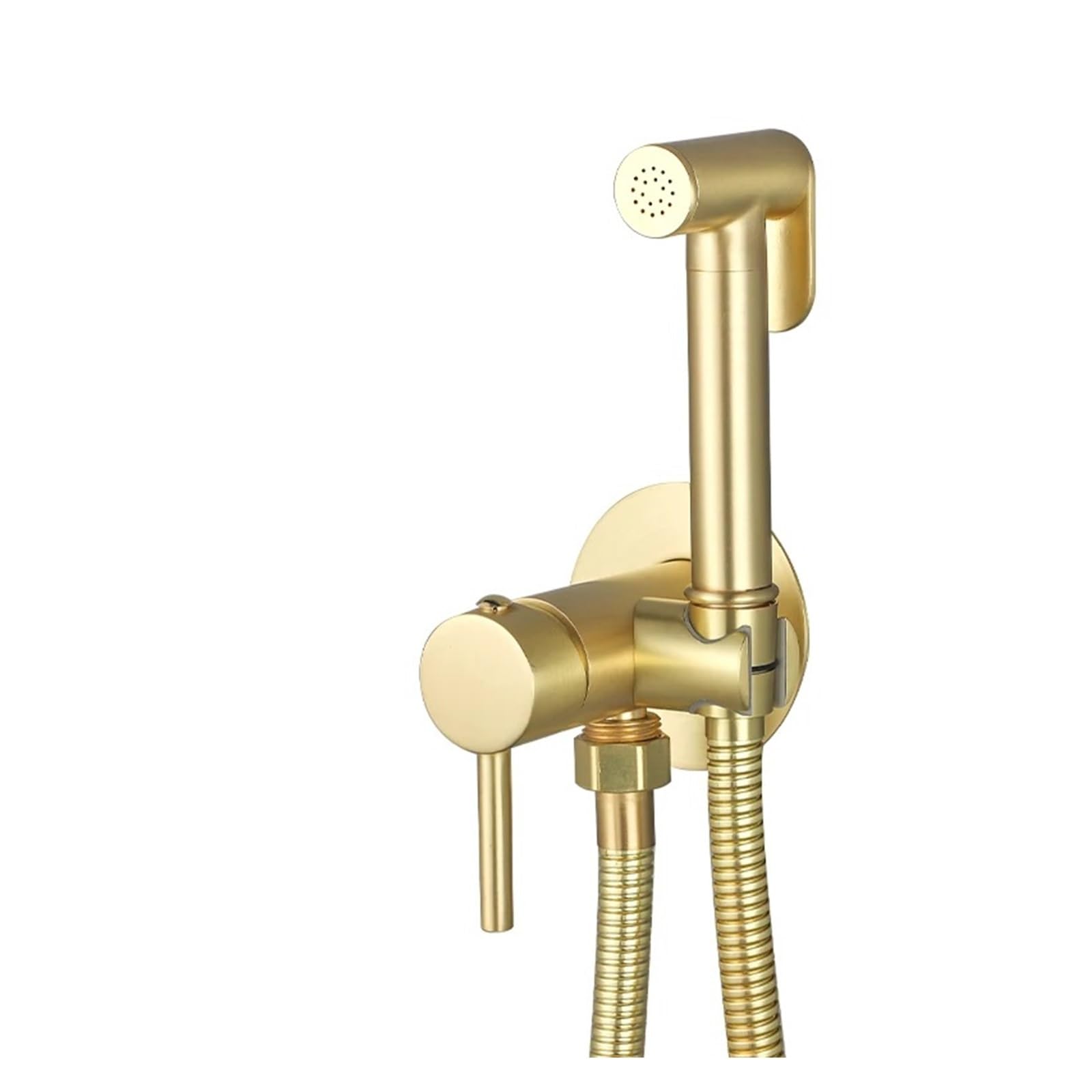 Handheld Toilet Bidet Sprayer Brass Hygienic Shower Bidet Hot Cold Water Mixer Toilet Bidet Vessel Basin