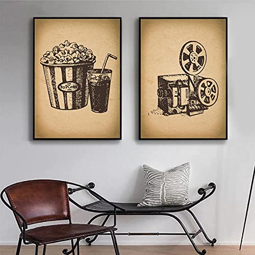 Affiches Vintage Cinéma pour décorer votre salon ou salle home cinéma