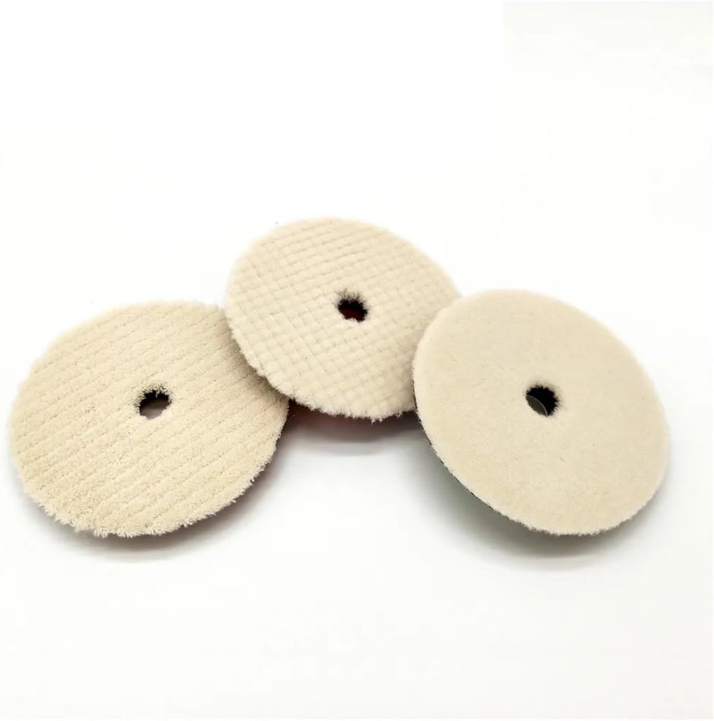 6 Inch Lambs Woolen Polishing Pad for Car Polisher 150mm Car Detailing Car Polishing Wheel Mirror Finish Polish(Medium Cutting x1PC)
