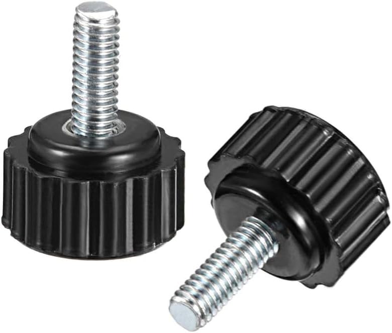 MACHSWON Knurled Clamping Knobs Saw Drill Press Lathe and Routing Jigs Packaging Machinery Printing Equipment Hand Clamping Handle Bolt Hand Knob Screw Replacement Parts M4 x 10mm 4pcs - Image 3