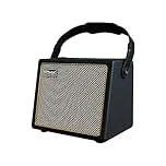Coolmusic 30W Portable Acoustic Guitar Amplifier with Microphone Input, Built-in Bluetooth, Rechargeable Battery Performance Up to 8 Hours
