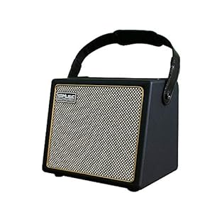 【30 Watt】: Portable acoustic guitar amplifier 1:1 restore the guitar tone, 30 Watts output and 6.5 inch speaker, providing you with professional and powerful guitar sound. 【2 Channel】: It is able to plug in 2 different instruments together, such as g...