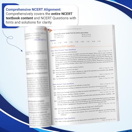 Image of Business Studies for Class 12 (Part 1 & Part 2) | CBSE (NCERT Solved) | Examination 2026 | By Poonam Gandhi