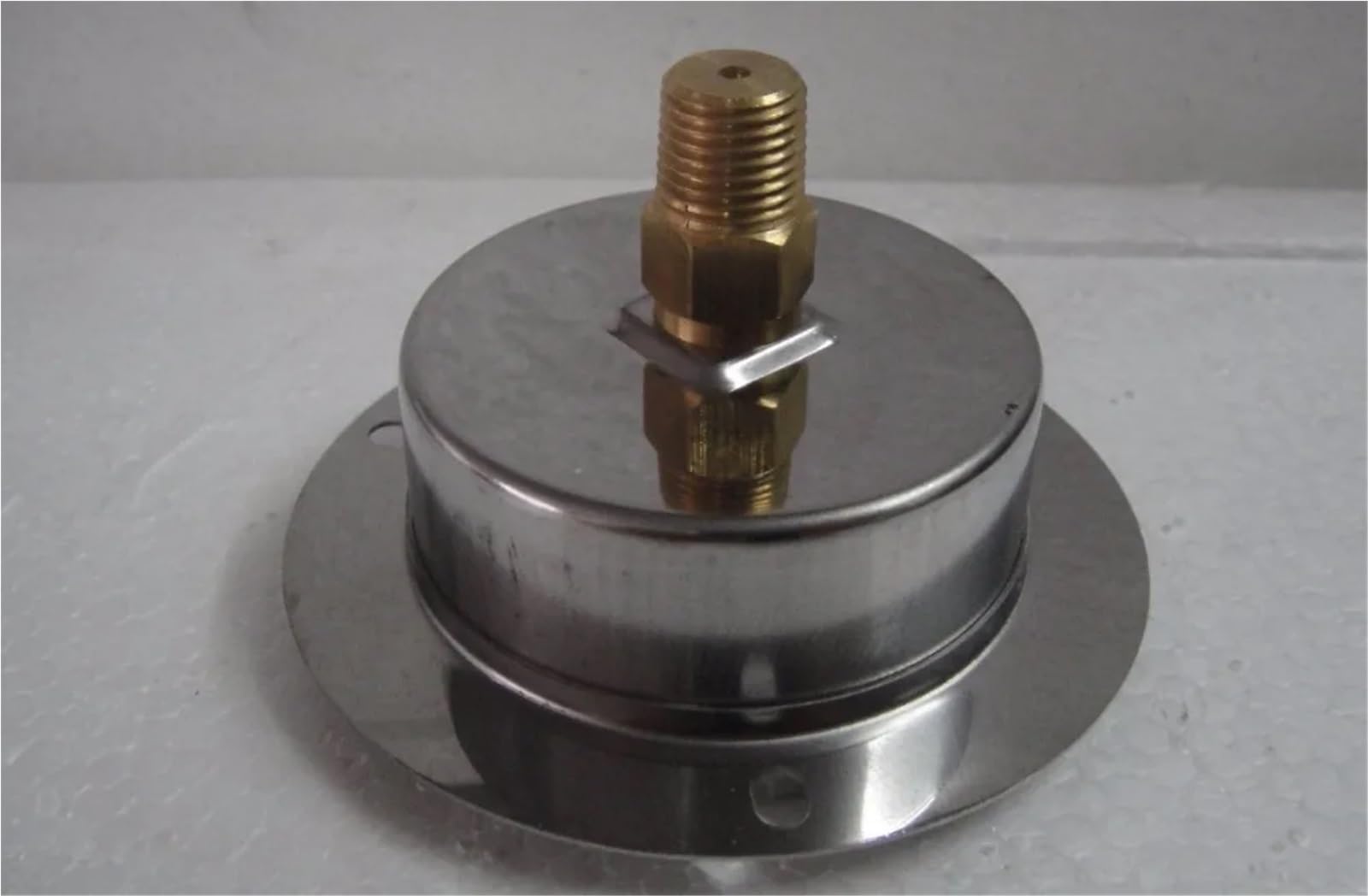 YN60ZT ciśnieniomierz z mosiężnym mechanizmem zegarowym 6,35 cm (2,5 cala) 60 mm, manometr z montażem tylnym, odporny na uderzenia, olejowany miernik ciśnienia (50 kg)