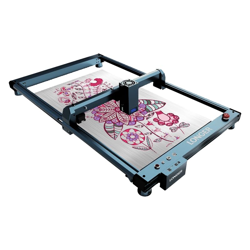 Longer B1 Series Expansion Kit Engraving Area Extendable to 17.7 x 33.5 (450 x 850mm) Compatible with B1 20W/30W/40W Laser Engravers Ideal for Engraving Extra-Long Objects Like Wood and Metal.