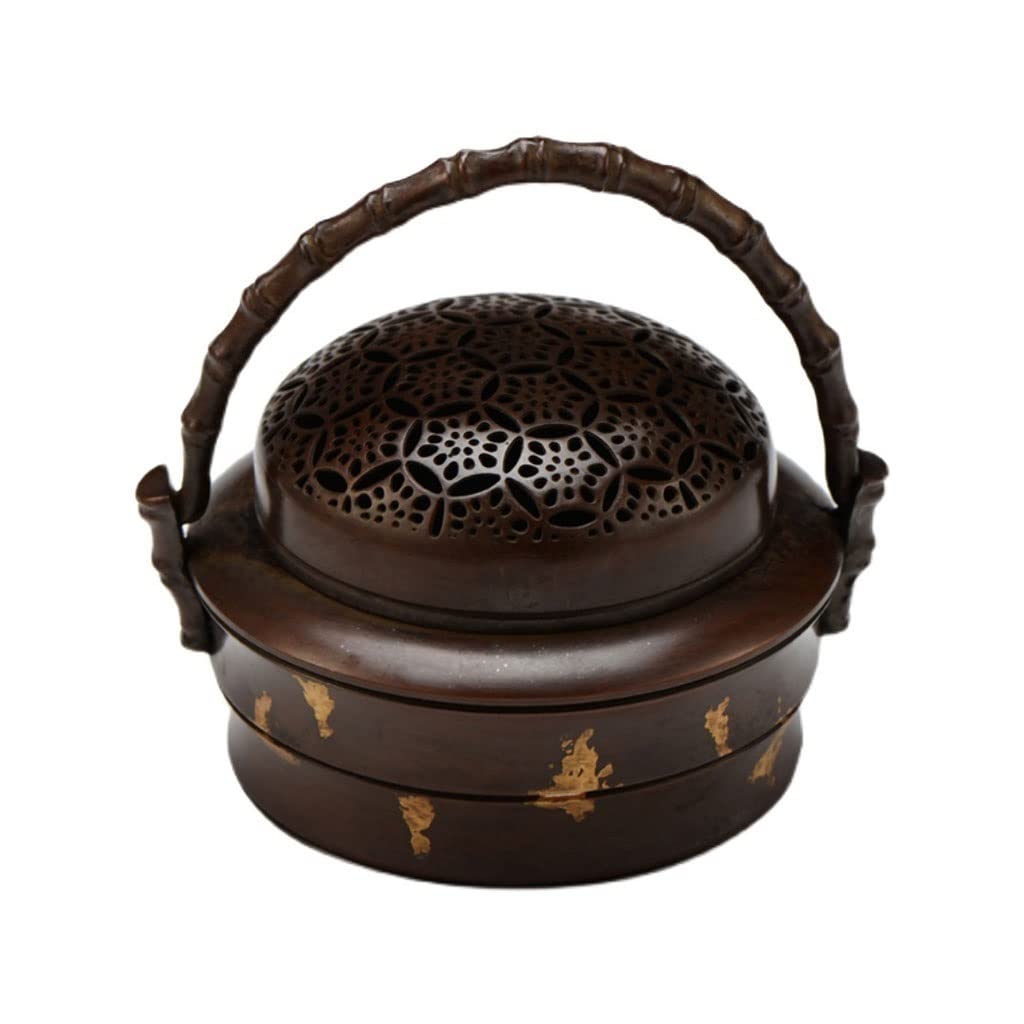Incense Burner Copper Incense Burner Classic Portable Aromatherapy Decoration Home Waterfall Incense Burne