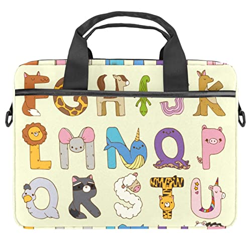 Sac ordinateur 13,3 pouces à motif animaux parfait pour les cours et le bureau