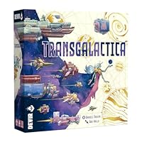 DEVIR | Thames & Kosmos Transgalactica Board Game | Space Strategy for Adults & Teens | Worker Placement & Engine Building | 2–5 Players | Ages 14+ | Sci-Fi Theme | Family Game Night
