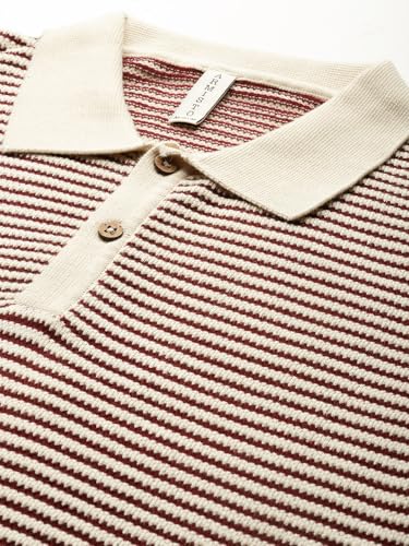 Image of Armisto Men's 100% Cotton Fancy Party Polo T-Shirt /Neutral Colour