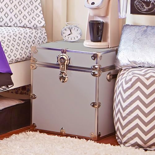 Rhino Classic Cube Trunk, College Dorm Footlocker & Home Storage End Table by Rhino Trunk & Case - Image 6