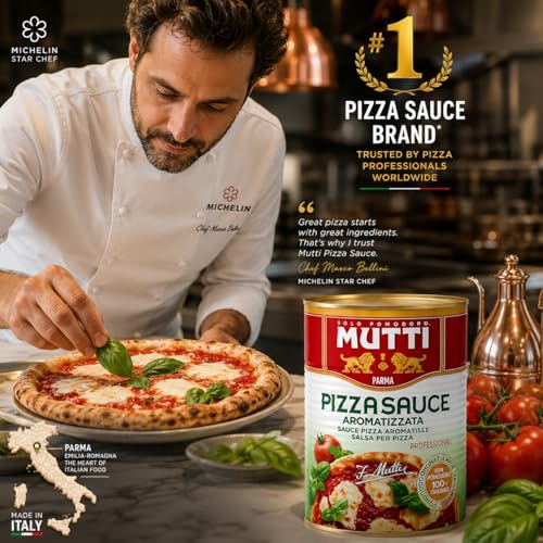 Image of Mutti Pizza Spicy Sauce, Tin, 4.1kg