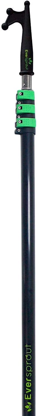 EVERSPROUT 7-to-25 Foot Telescoping Boat Hook | Floats, Scratch-Resistant, Sturdy Design | Durable & Lightweight, 4-Stage Anodized Aluminum Pole | Threaded End for Boating Accessories (25 Feet) : Sports & Outdoors