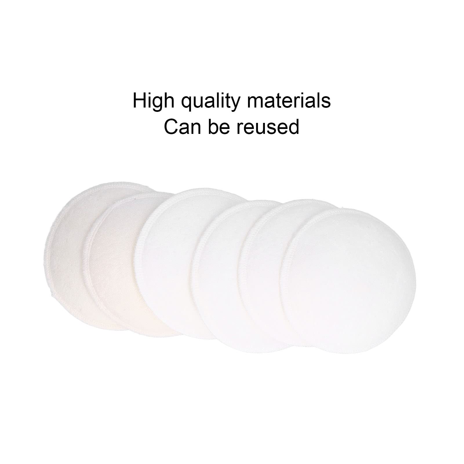 Voluxe Breast Pads, Resuable Feeding Breast Pads Long Term Use Washable Cotton for Maternity Breast Feeding for Pregnant Woman - Image 3