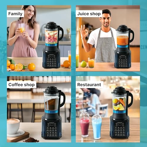 Image of FUMATO 10 in 1 Professional Blender 1.75L | 10 Presets with Keep Warm Function | Suitable for Soup, Juice, Nut Milk, Baby Food, Tea | Powerful 100% Copper Motor | 800W