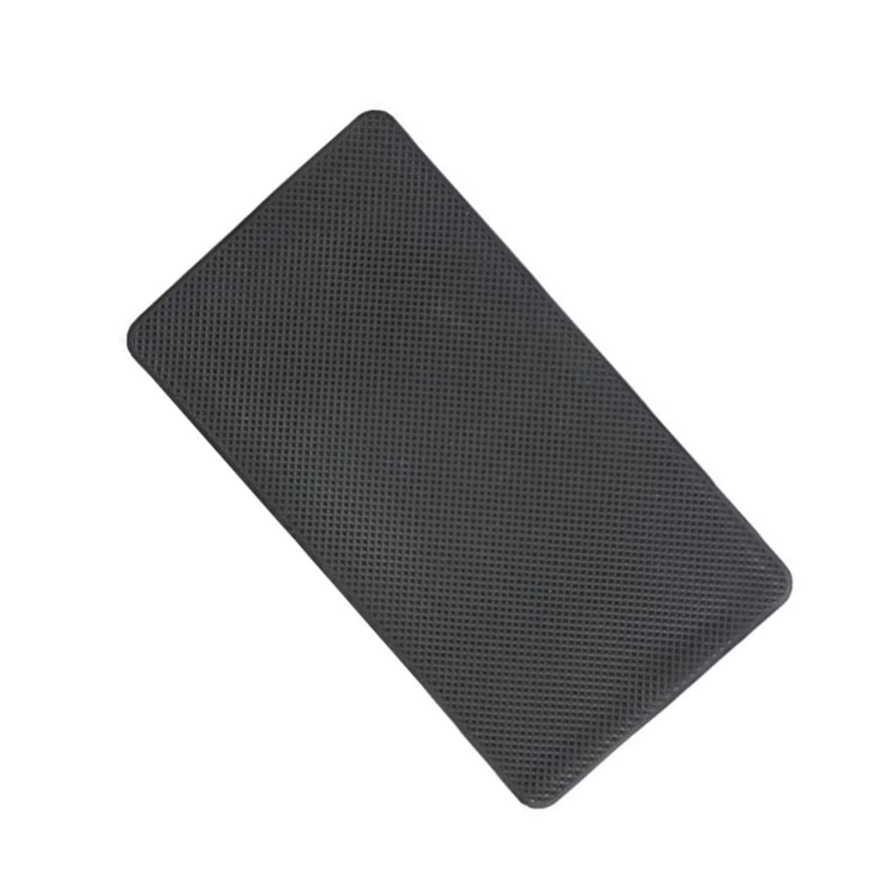 ERINGOGO Non Slip Car Dashboard Organizer Pad Skid Mat for Phones Keys Sunglasses Removable Washable Temperature Resistant Black