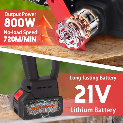 12 Brushless Chainsaw,Cordless Electric Chainsaw - image 4