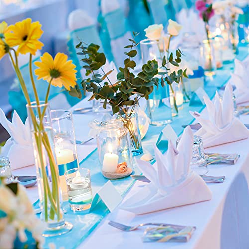 Image of Honoson 36 Pack 1.6 inch Flameless Led Floating Candles Waterproof Tealights Battery Operated Flickering Floating Candles for Wedding Centerpieces Pool Bath Party Anniversary Spa Home Decor(Yellow Light)