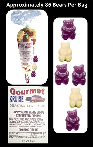 Red Gummy Bears mezcla sabor 33 oz miniatura 3