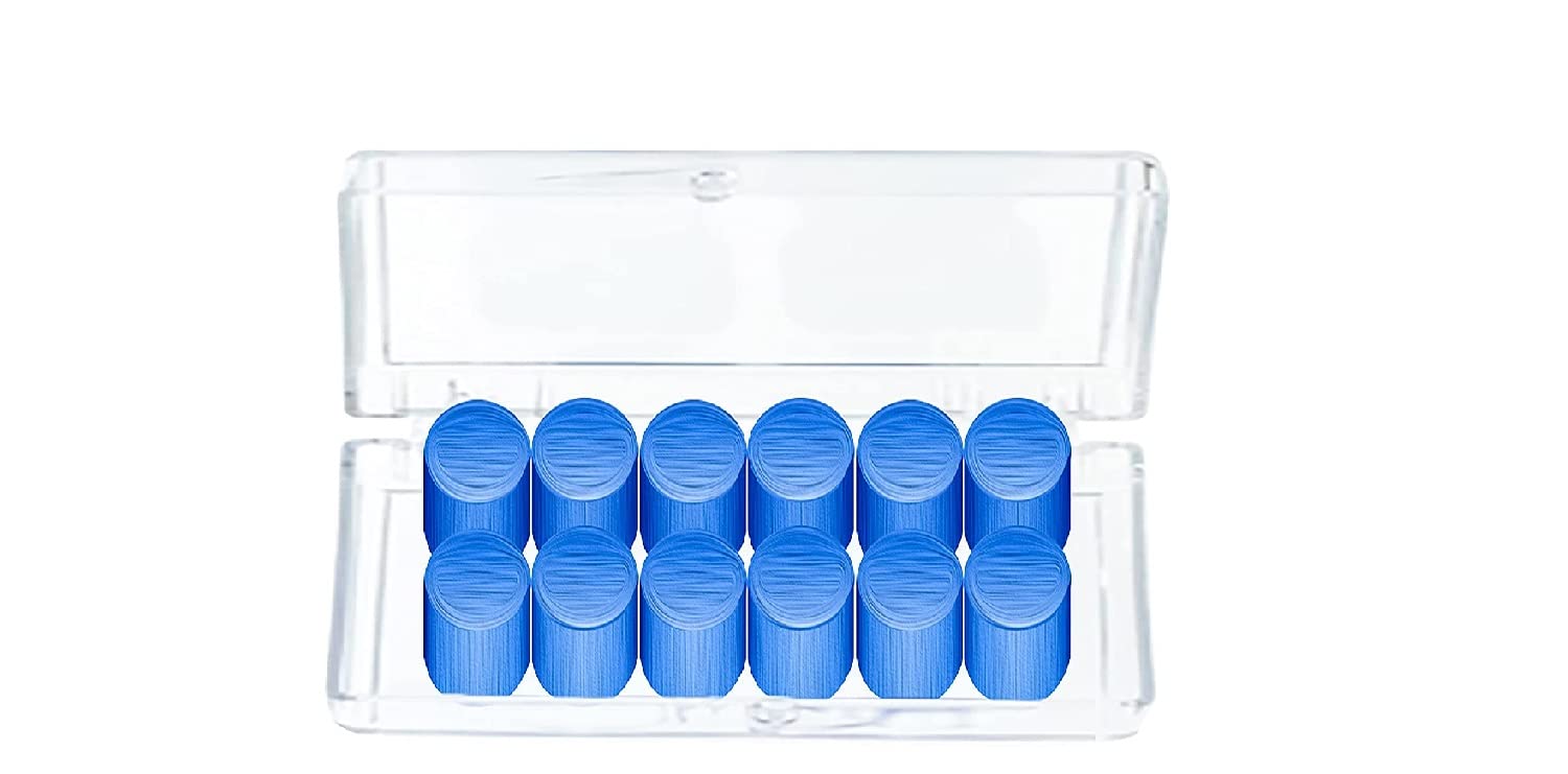 Soft Silicone Ear Plugs Reusable Waterproof Earplugs Prevent Water Reduce Noise during Swimming, studying, meditation (Dark Blue)-image-21