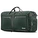 Gonex 80L Foldable Travel Duffle Bag for Luggage, Gym, Sport, Camping, Storage, Shopping Water & Tear Resistant Dark Green