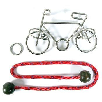 Amazon.com: Recent Toys Constantin Metal Bike Puzzle