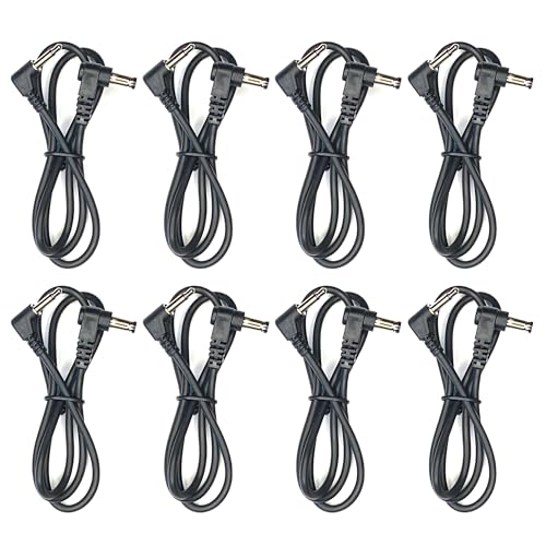 Kurrent Electric (8) Pack of Effects Pedal Power Cables for SKB PS-55 Stage 5 Pedalboard