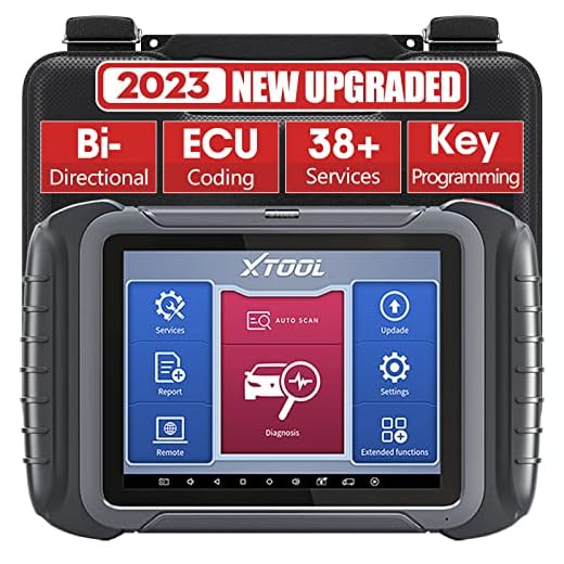 XTOOL D8 Diagnostic Scan Tool with 3 Years Updates($600 Value), 2023 Newest, CAN FD, ECU Coding, 38+ Resets, Full Bi-Directional Control, All Systems Diagnostics, Key Programming, Crankshaft Relearn