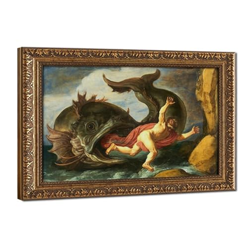 Poster Jonah et la baleine Pieter Lastman pour un salon élégant