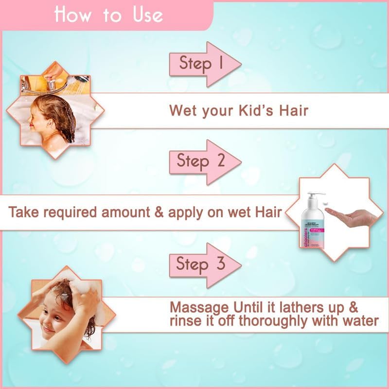 KEYA SETH AROMATHERAPY, DEVICE OF DROP Schoolers Shampoo Conditioner With No Harmful Chemical For Soft & Tangle Free Hair Hypoallergenic No Parabens No Sulphates 300Ml.