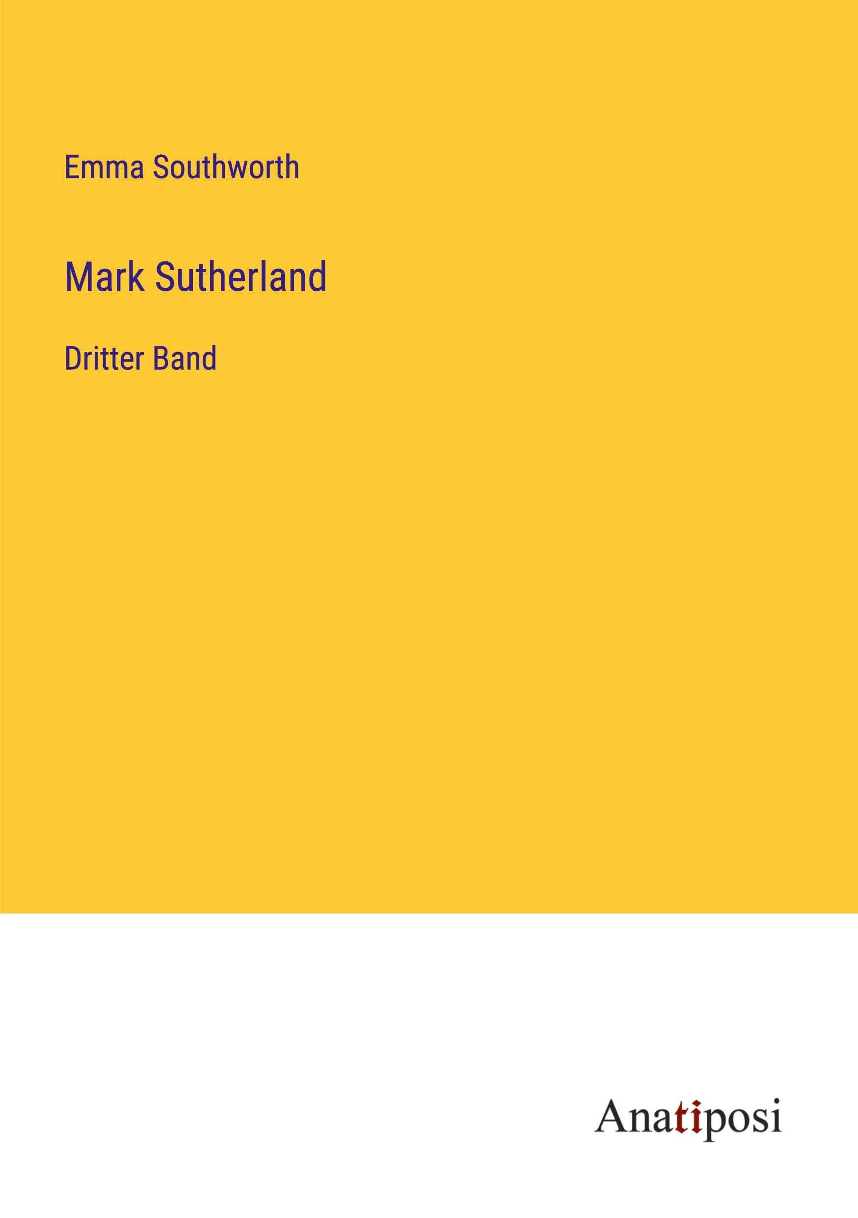 Mark Sutherland: Dritter Band
