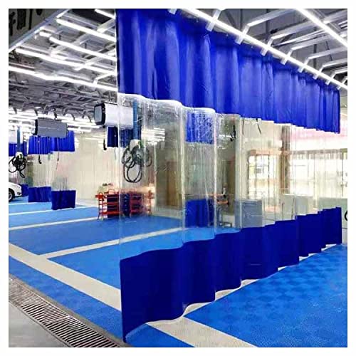 Heavy Duty doorzichtig dekzeil 2,5 x 4 m waterdicht zeil met versterkte oogjes voor outdoor camping en plantenbescherming transparante dekzeilen voor bedekking en beschutting (A 2,5 x 4 m