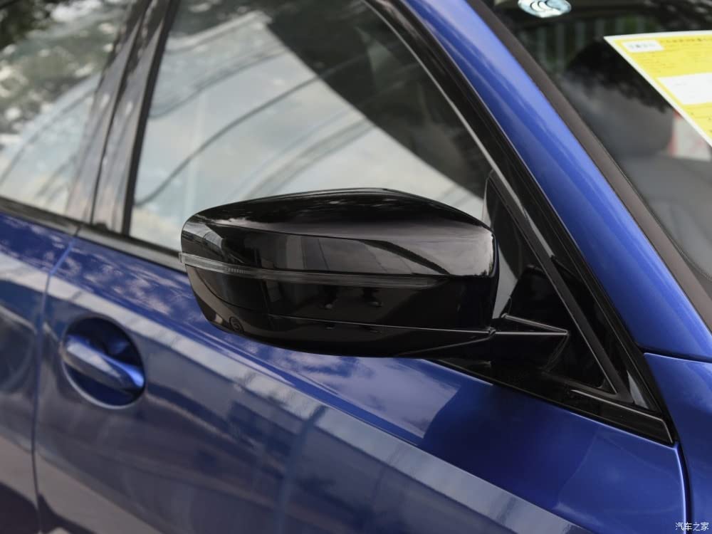 Nakładki na lusterka do BMW 3 5 7 G11 G20 G21 330i 330d 340i G30 G31 530d 530i 520d 525i G32 2019 2020 LHD Carbon osłona lusterka bocznego (kolor: czarny)