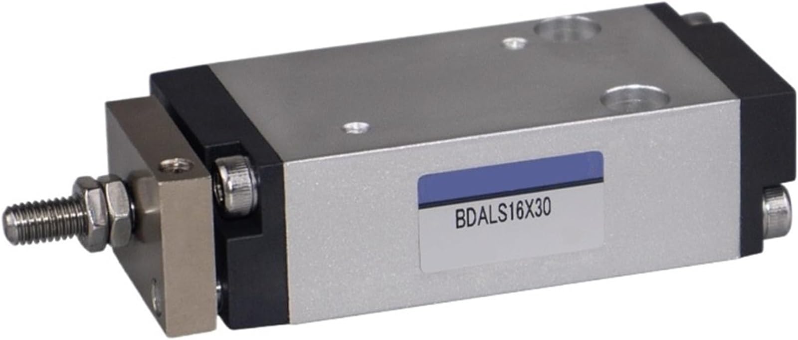 Ahyln One Color Industrial Pneumatic Cylinder Bdals16x30 - Multi Mount Compact Actuator, 16Mm Bore, 30Mm Stroke For Motion Control .0614