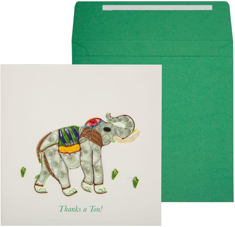 Elephant Thank You Card