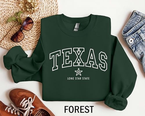 Texas Sweatshirt, Texas State, The Lone Star State, Texas shirt, Vacation Shirt, Austin Shirt, Houston Sweatshirt, Gift For Men or Women Sand3