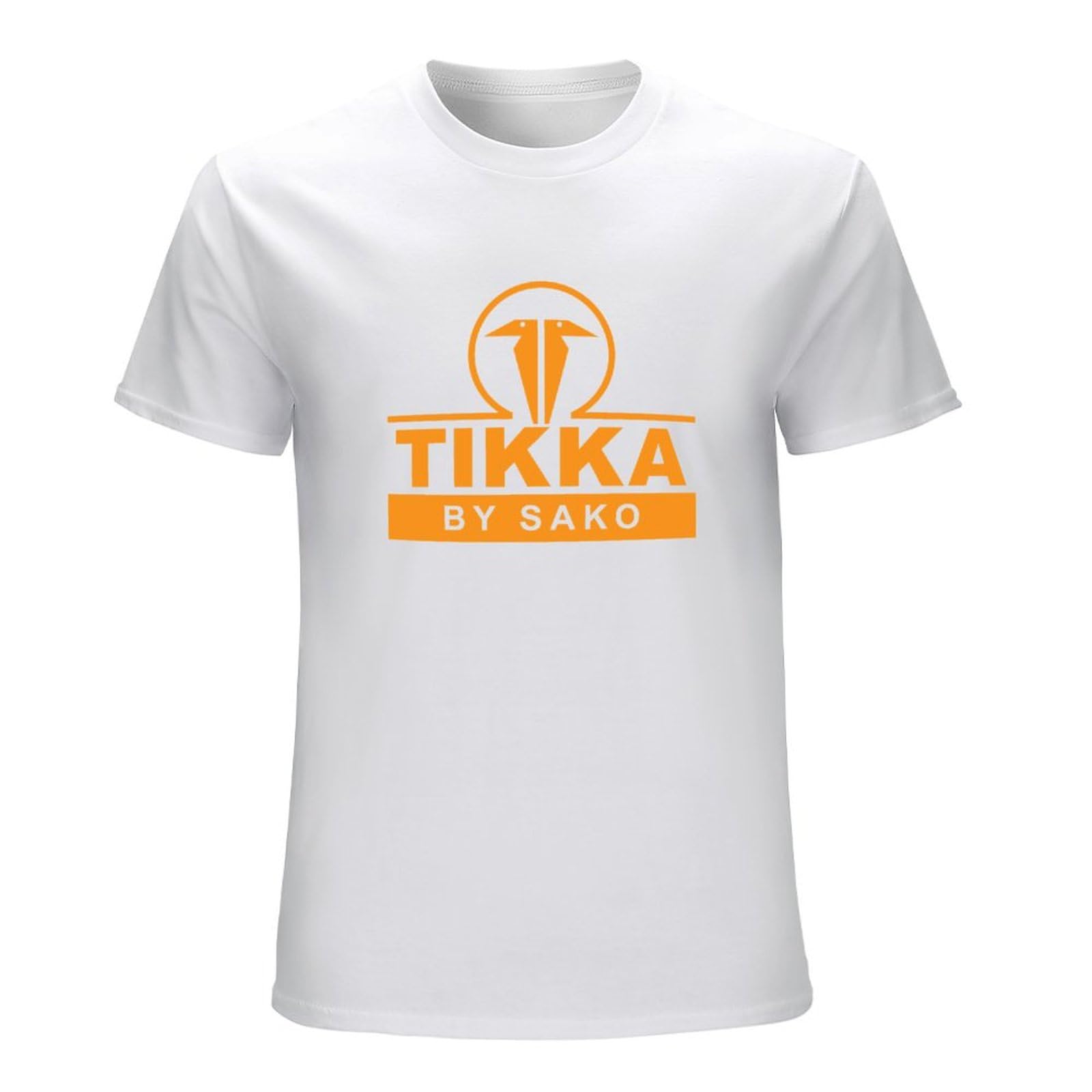 Lightnin Unisex White Tikka T3 By Sako Finland Shot Rifle Mens T-Shirt Men Tee L L
