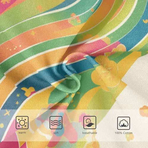 KLL Shamrock and Polka Dot Boys Toddler Cotton Training Underwear Breathable Children Undies3