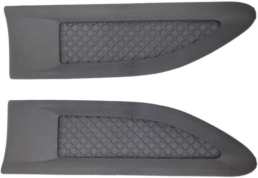2Pcs Car Front Black Vent Molding Insert for Taurus Police 2013-2019