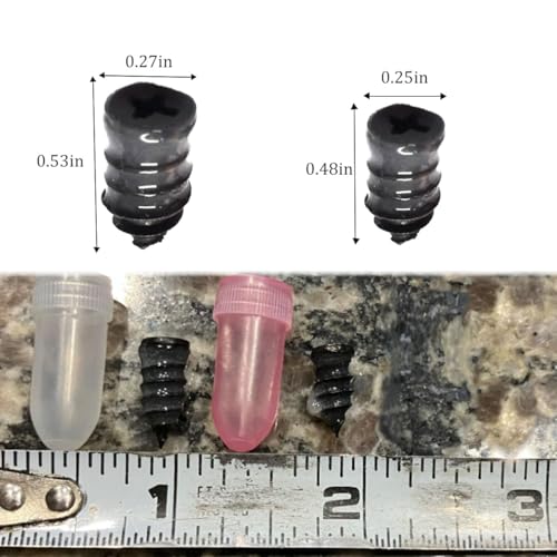 Image of Tire Plugs Nails Screw in Tire Repair Screws Kit with Screwdriver 2 Size