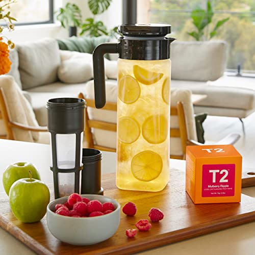 T2 Tea Jug-A-Lot Iced Tea Jug, Bpa Free, With Removable Infuser, 2.0L Black (H999Zz212) #TOP4
