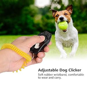 Yosoo Clicker Dog Training, Adjustable 3 Gears Pet Dog Training Clicker Paw Shaped with Wrist Strap for Cats Birds(Black) Yosoo Clicker Dog Training, Adjustable 3 Gears Pet Dog Training Clicker Paw Shaped with Wrist Strap for Cats Birds(Black)