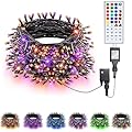 TW SHINE Color Changing Halloween Lights, 66 FT 200 LED RGB Christmas Lights with Remote Waterproof, Outdoor Christmas Lights for Indoor Xmas Tree Party Wedding Decorations