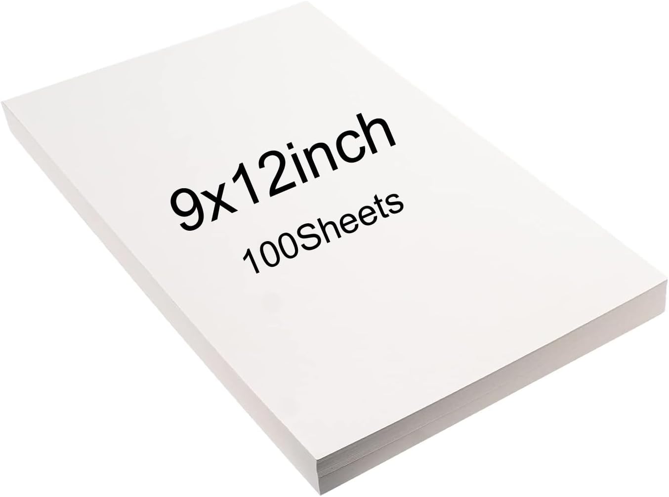 Drawing Paper for Kids 9" x 12" White Paper for Sketching White Craft Paper