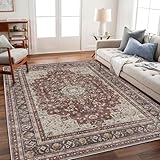 Area Rugs carpet is packaged in a folded format and may have temporary creases. Flatten them on the floor and walk around, and the creases will disappear in 7-15 days.