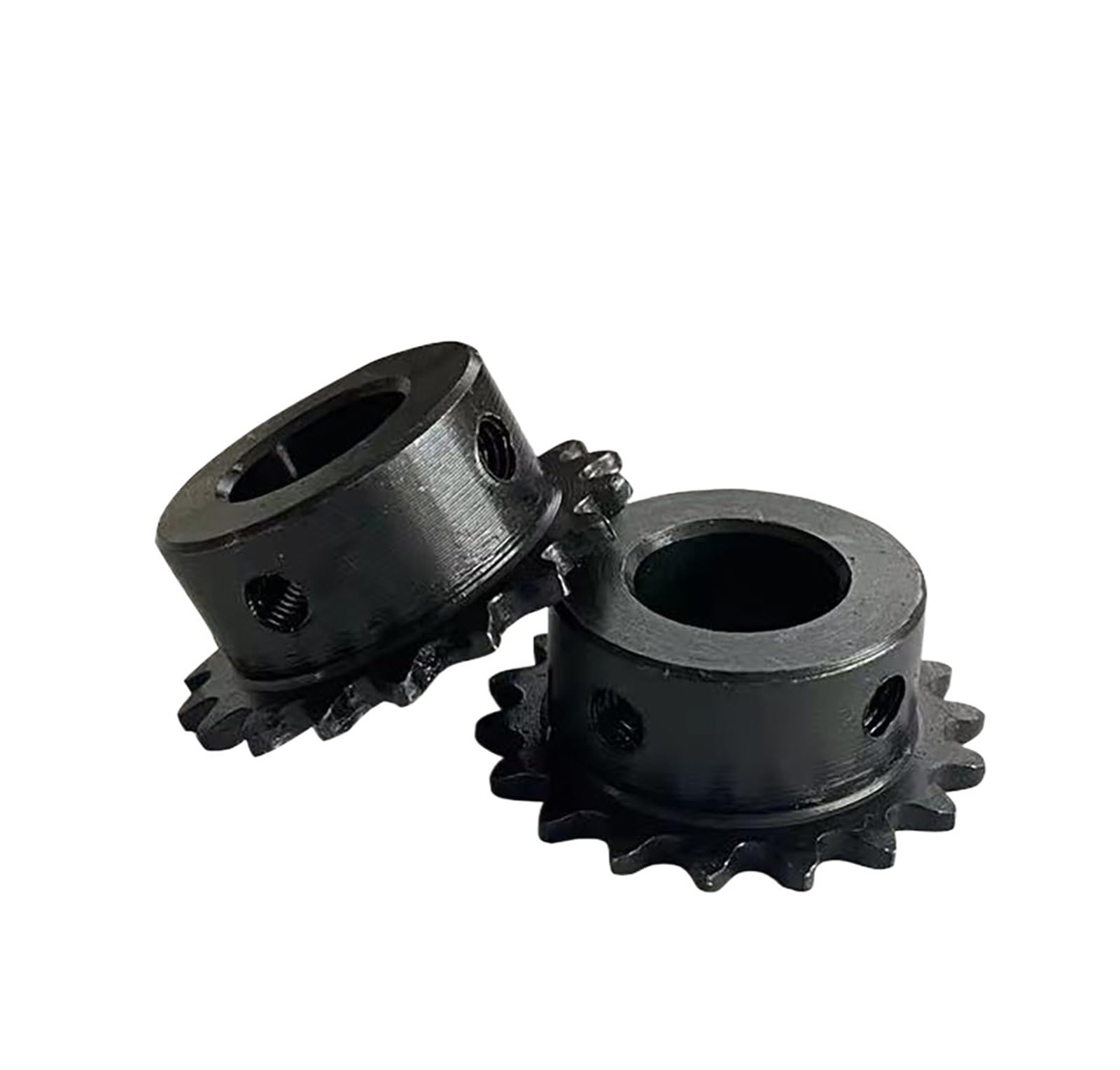 Bevel Gear Pinion Hardware Mechanical 1pcs 9-24 Tooth 04C Chain Gear Steel Industrial Sprocket Wheel Motor Chain Drive Sprocket 8mm Bore(16 Teeth)