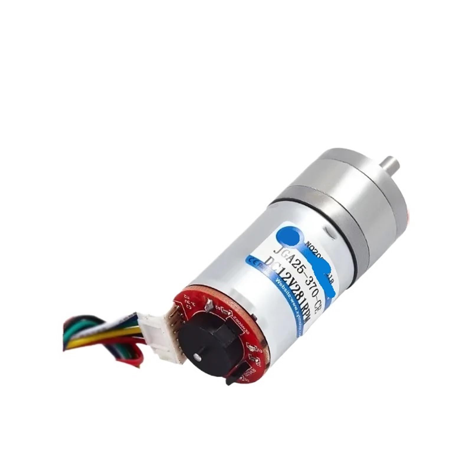 Moteur électrique GM25-370 24V motoréducteur à encodeur rotatif